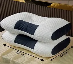 Анатомічна ортопедична подушка для сну Neck Support Massage Pillow • Подушка для шиї з ефектом пам’яті - мініатюра 6