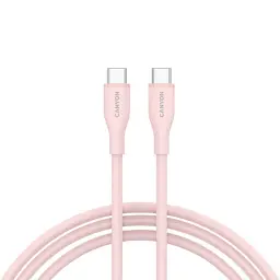 Дата кабель USB-C to USB-C 1.0m CC60SC10 60W Silicon Pink Sand Canyon (CNS-CC60SC10PS)