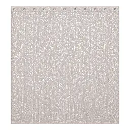 Шторка для ванної кімнати Spazio Shine Brown 3D 180х180 із 12-ма кільцями