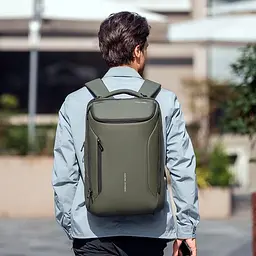 Рюкзак бізнес Mark Ryden X-Ray PRO MR9031 SJ08 28 літрів для ноутбука 17" зелений - мініатюра 2