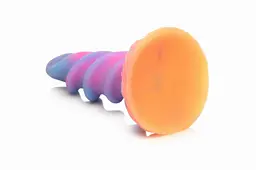 Фентезійний фалоімітатор Creature Cocks Glow-in-the-Dark Unicorn Dildo Creature Cocks SX2205 101112 - мініатюра 5