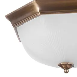 Світильник настінно-стельовий накладний Brille BR-02 251/3 AB - мініатюра 3