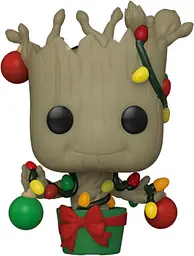 Фігурка Funko Pop Tee Set Вартові Галактики Грут Guardians of the Galaxy Holiday Groot 4 см FP GG GH XL - мініатюра 4
