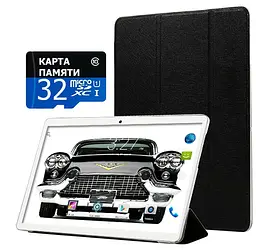 Планшет-телефон Hoozo MT116 2GB RAM Silver + Чохол-книжка + Карта пам'яті 32GB - мініатюра 2