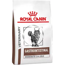 Сухий корм для котів Royal Canin Gastrointestinal Moderate Calorie при розладах травлення 0.4 кг