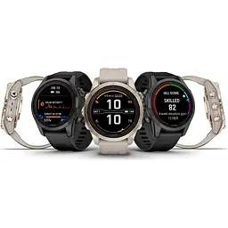 Смарт-годинник Garmin Fenix 7S Pro Sapphire Solar Edition Soft Gold with Light Sand Band (010-02776-14) [86526] - мініатюра 11