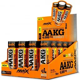 Аргінін Amix AAKG Shot 4000 мг 60 мл лайм - мініатюра 3