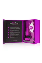 Анальна пробка B-Vibe Vibrating Novice Plug 10 см (рожевий) - мініатюра 3