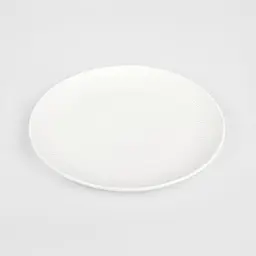 Тарілка МВМ My Home Промінь 20.5 см біла (KP-109 M WHITE) - мініатюра 3