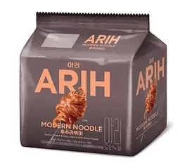 Локшина ARIH Modern Noodles Black Pepper Tteokbokki 4шт х 140г - мініатюра 2