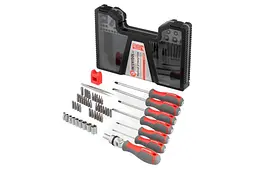 Набір викруток з бітами та торцеві головки Intertool Pro VT-3352 (у наборі 51 предмет) - мініатюра 6