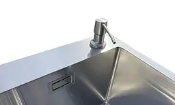 Кухонна мийка Romzha Arta Nova U-600 RO43488, Нержавіюча сталь - мініатюра 9