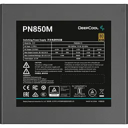 Блок живлення Deepcool PN850M 850W (R-PN850M-FC0B) [146227] - мініатюра 7
