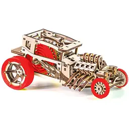 Дерев'яний конструктор "Hot Rod" Time for Machine 32,5х18,8х1,9 см det0006856
