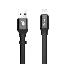 Кабель USB-Lightning/MicroUSB Baseus Two-in-one Portable Cable CALMBJ-01 0.23 м Чорний (50116042) - мініатюра 3