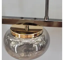 Світлодіодна люстра підвісна Artlight LQ7125-5L з п'ятьма графітовими плафонами, 29W - мініатюра 6