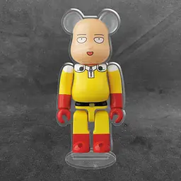 Акрилова колекційна фігурка Bearbrick One-punch Man