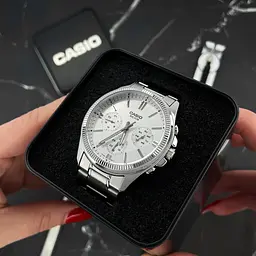 Чоловічий годинник Casio MTP-1375D-7A Сріблястий ( AT1141-0054 ) - мініатюра 2