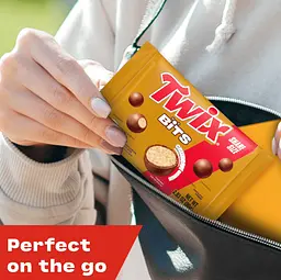 Шоколадні кульки Twix Bits Crunchy Cookie Chocolate Candy 80г - мініатюра 5