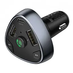 Автомобільний FM-модулятор Hoco E51 + Bluetooth (2USB+PD) - мініатюра 5