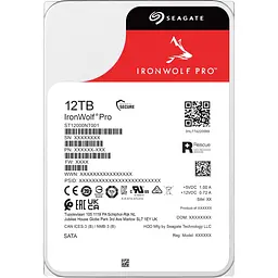Жорсткий диск 3.5` Seagate IronWolf Pro 12TB SATA 256MB (ST12000NT001) [140997] - мініатюра 4