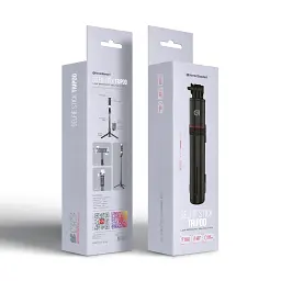 Трипод-монопод для селфі з Bluetooth ArmorStandart ASM11 double LED black - мініатюра 8