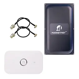 Комплект 4G LTE Wi-Fi роутер Huawei E5573Bs-320 + Панельна антена MARKETNET Maxi MIMO 22 dBi