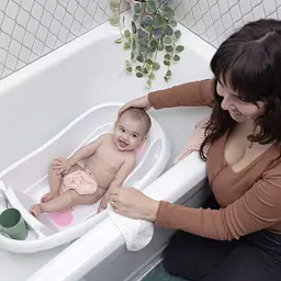 Дитяча ванночка 3 в 1 Ingenuity Comfy Clean біла (17138) - мініатюра 10