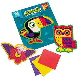 Набір для творчості Vladi Toys Птахи м'яка мозаїка (VT4511-09) - мініатюра 2