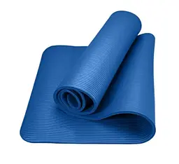 Килимок для йоги та фітнесу Power System PS-4017 NBR Fitness Yoga Mat Plus Blue (180х61х1) (PS-4017_Blue) - мініатюра 5