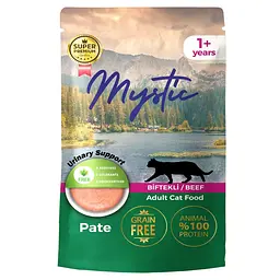 Вологий корм Hermos Mystic Паштет для котів з яловичиною 85 г