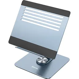Підставка для ноутбука Hoco PH52 Plus Might Metal Rotating Tablet Desktop Holder Grey [82815]