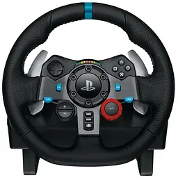 Комплект 4 в 1 Кермо та педалі Logitech G29 Driving Force Racing Wheel + Важіль перемикання передач Logitech G Driving Force Shifter + Дротова гарнітура Logitech ASTRO Gaming A10 Black (PC, Xbox, PS4, PS5) - мініатюра 2