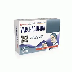 Капсули Healthyclopedia YARCHAGUMBA для щоденної підтримки організму 30 капсул