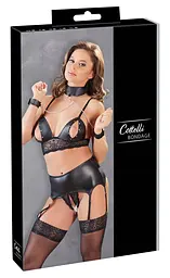 Комплект Cottelli Collection Bondage M чорний - мініатюра 16