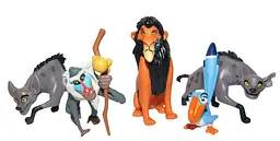 Набір фігурок Король Лев, Іграшки Disney Сімба, Муфаса, Тимон, Пумба, 10 шт - мініатюра 3