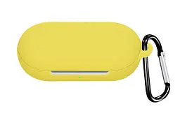 Чохол-накладка DK Silicone Candy Friendly із карабіном для OnePlus Buds Z2 (yellow) - мініатюра 2