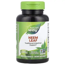 Натуральна добавка Nature's Way Neem Leaf, 100 вегакапсул