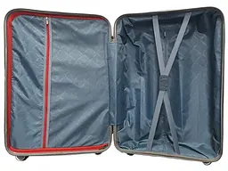 Валіза середня M+ з поліпропілену Milano bag 0305 84л Шампань - мініатюра 4