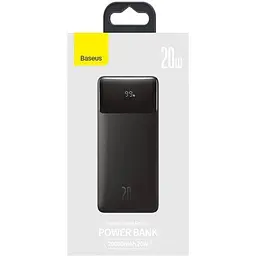 Портативна батарея Baseus Bipow Digital Display 20000 mAh 20W PPDML-M01 Black - мініатюра 9