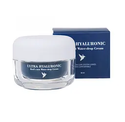 Крем для обличчя Ultra Hyaluronic Acid Bird's Nest Water-Drop Cream Esthetic House 50 мл - мініатюра 2