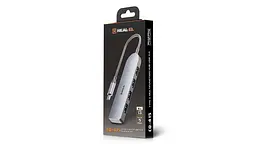 USB-хаб Real-el CQ-415 USB Type-C 4-в-1 - миниатюра 6