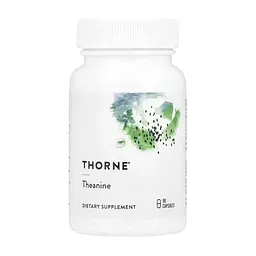 Вітамінно-мінеральний комплекс Thorne Research Теанін, Theanine, 90 капсул (THR-50801)