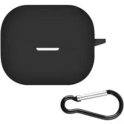 Чохол-накладка DK для Samsung Galaxy Buds 3/3 Pro (R530/R630) | Silicone Candy Friendly карабін (black)