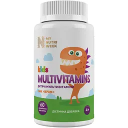 Мультивітаміни для дітей My Nutri Week 60 желейних пастилок