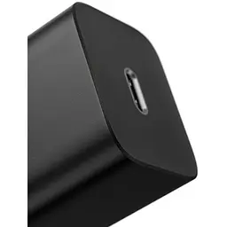 Мережевий зарядний пристрій Baseus Super Si Quick Charger 20W Sets Black + Type-C to Lightning Cable Black - мініатюра 4
