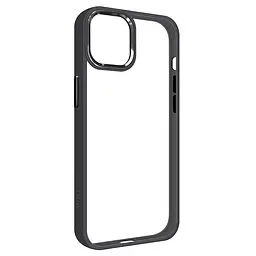 Чехол для Apple iPhone 12 Pro/12, UNIT2, черный, ударопрочный, прозрачный противоударный чехол-накладка из TPU и поликарбоната (PC), с защитными бортиками, защита всего корпуса от ударов и царапин, ArmorStandart (ARM74786)