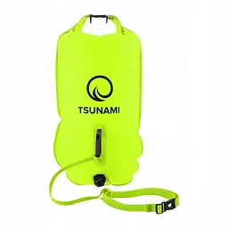 Буй для плавання TSUNAMI надувний 2 в 1 Yellow (P-5907739314024)
