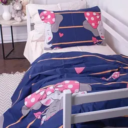 Простирадло MirSon Kids Time Бязь, 17-0539, Elephant - мініатюра 5