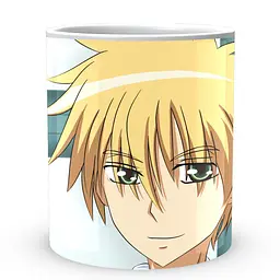 Кухоль GeekLand Kaichou wa Maid-sama Президент студ поради - покоївка! Такумі KWM 02.09 330 мл білий - мініатюра 2